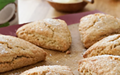 Scones au Lait de Coco